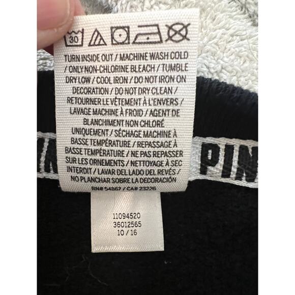 Pink Victoria’s Secret bling Christmas Small sweatshirt Snowflake Fairy Holidays - Picture 5 of 7